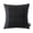 Black, variant on Phantoscope 100% Cotton Handmade Crochet Boho Throw Pillow with Invisible Zipper, 18 x 18 in Square Cushion, Black, 1 Pack
