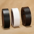 thumbnail image 3 of Men Genuine Leather Belt No Automatic Buckle Two-Layer Cowhide Retro Style Buckleless Design Waistband, 3 of 8