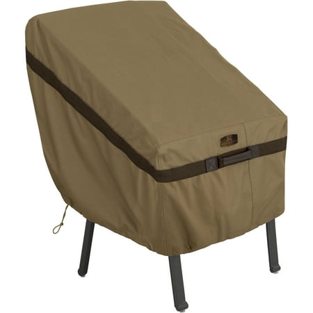 Classic Accessories Hickory Standard Chair Patio Furniture Storage Cover, Tan