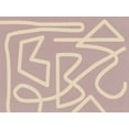 thumbnail image 2 of Urban Road 18x15 Gold Ornate Wood Framed with Double Matting Museum Art Print Titled - Allegro Blush, 2 of 4