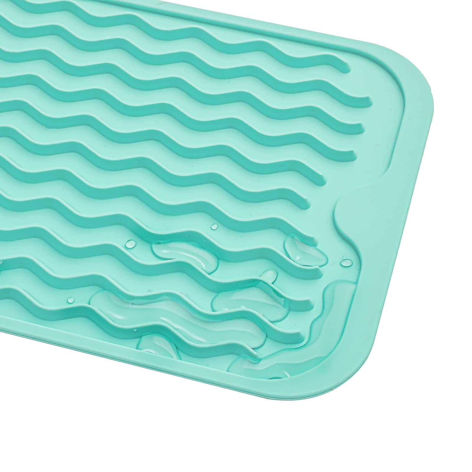 Silicone Dish Drying Mat SinkSide - Jade Green