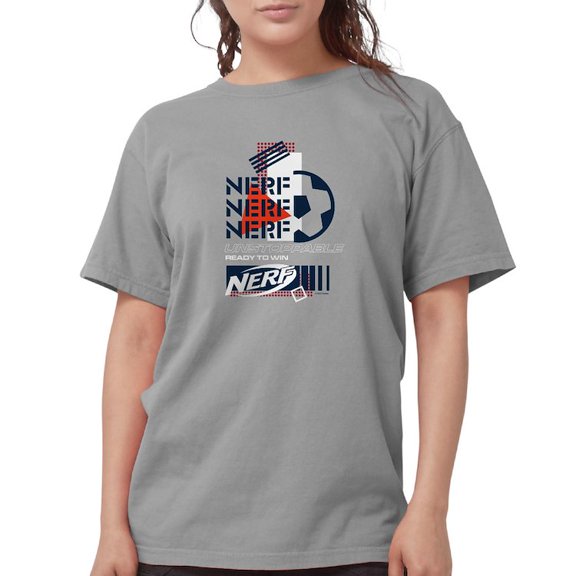 CafePress - Nerf Soccer Unstoppable T Shirt - Womens Comfort Colors® Shirt