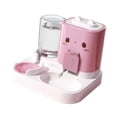 thumbnail image 4 of Dispensador de agua automático 2 en 1 para mascotas, cuenco para perros, suministros para el hogar, comida para mascotas Rosa, 4 of 8