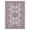 Purple, variant on Mohawk Home Kids Collection Geometric Nomad Low Pile Stain/Fade Resistant Non-Skid Area Rug, Purple, 4' x 6'