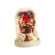 thumbnail image 3 of Ramos de flores de jabón, flores preservadas, jabón en cúpula de cristal para aniversario Rojo, 3 of 9