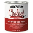 thumbnail image 3 of (2 pack) Farmhouse Red, Rust-Oleum Chalked Ultra Matte Paint, 30 oz., 3 of 4