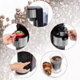 thumbnail image 2 of Black Single Serve Coffee Brewer for K-Cup Pods and Ground Coffee, 30 oz Capacity, 5 Brew Sizes Up to 14 oz, Adjustable Drip Tray, 2 of 6