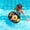 Small Oval, variant on Floating Tray for Pool,Floating Pool Tray, Floating Tray - Floating Pool Table, Ideal for Food & Drinks - Floating Table for Pool - Essential Floating Food Tray for Pool Activities(Heart-Shaped)