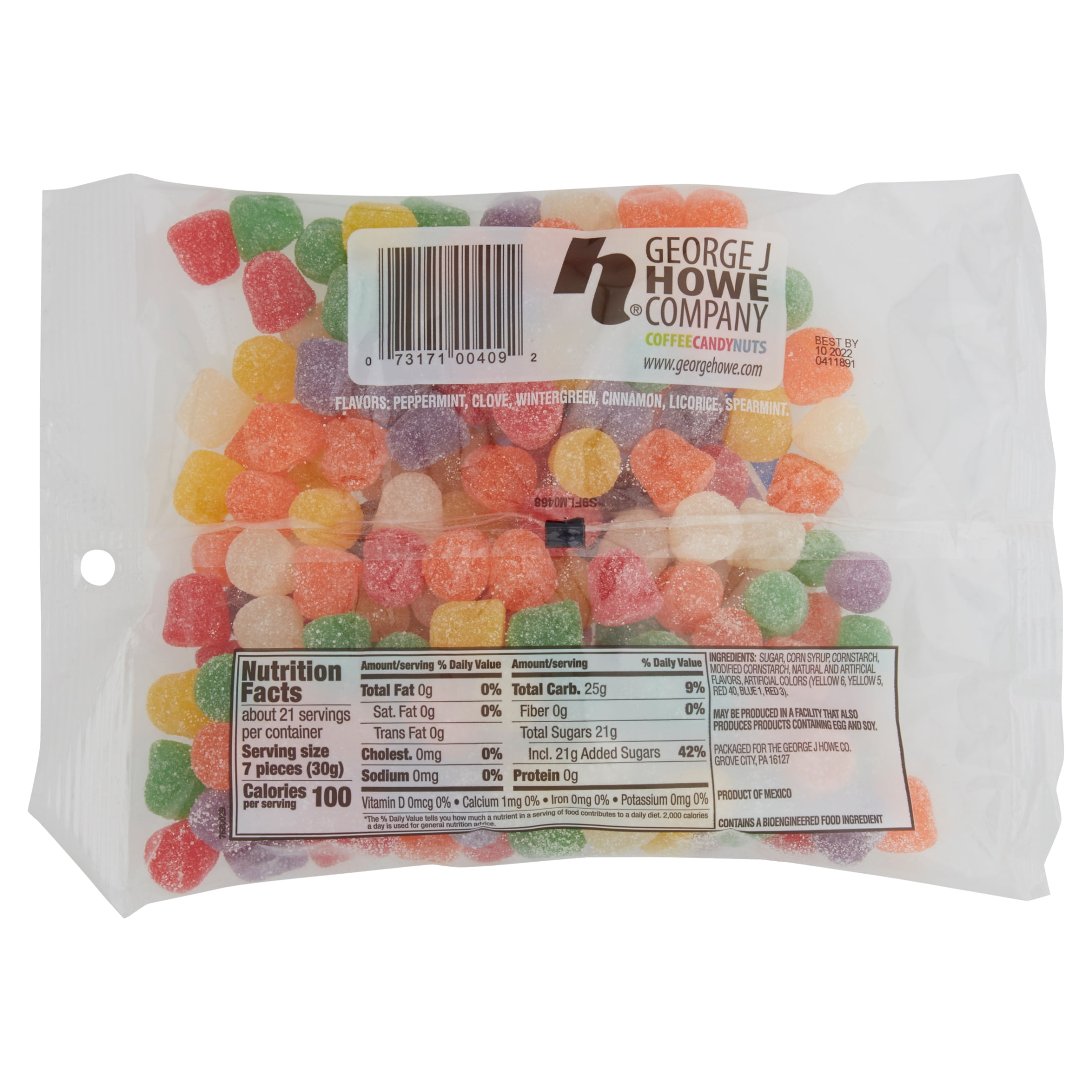 (3 pack) Howe Spice Drops Chewy Candy, 22 oz, Bag