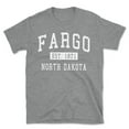 thumbnail image 1 of Fargo North Dakota Classic Established Men's Cotton T-Shirt, 1 of 1