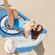 thumbnail image 5 of Toalla de playa con diseño de anime de la ciudad de Manchester, suave y absorbente, ideal como regalo para niños, para acampar y hacer gimnasio, 5 of 5