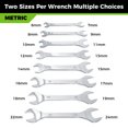thumbnail image 2 of Juego de llaves Der Erwachte SuperThin Open End, 8 piezas métricas, 2 of 7