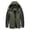 Army Green, variant on Men's Winter Ski Jackets Heveyweight Waterproof Fleece Mountain Jacket Windproof Warm Coat with Hooded Snowboard Insulated Jacket Parka Raincoat with Multi-Pockets for Hiking Walking Skiing
