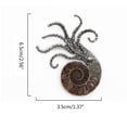 thumbnail image 5 of Misright Alloy Brooch Large Octopus Brooch Pin Unique Corsage Pins Alloy Material, 5 of 11