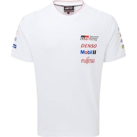Toyota Gazoo Racing Men's Team T-Shirt- White