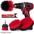 thumbnail image 4 of 4 piece Stiff Bristle Power Brush Kit for Heavy Duty Cleaning of Brick, Concrete, Stone, and Masonry, 4 of 7