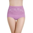 thumbnail image 4 of ZRBYWB Women's Underwear 3-Pack Mixed Color Women's Cotton High Waist Underwear Panties For Women, 4 of 6