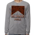 thumbnail image 2 of Halloween Junkie Bats Long Sleeve Shirt Unisex Large Grey, 2 of 5