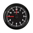 thumbnail image 1 of Compteurs d'Heures 0-12 Heures pour Voiture Bateau Yacht 52mm Jauges d'Horloge Rétroéclairées Rouges 9-32V, Facile à Calibrer, 1 of 7