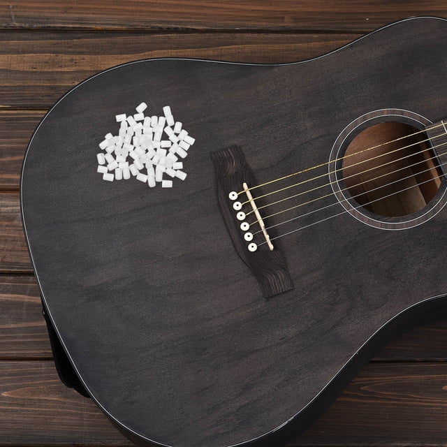 FESTFENDS 100Ud Dot Marcadores De Posición Para Guitarra Y Bajo Con Material Acrílico Resistente