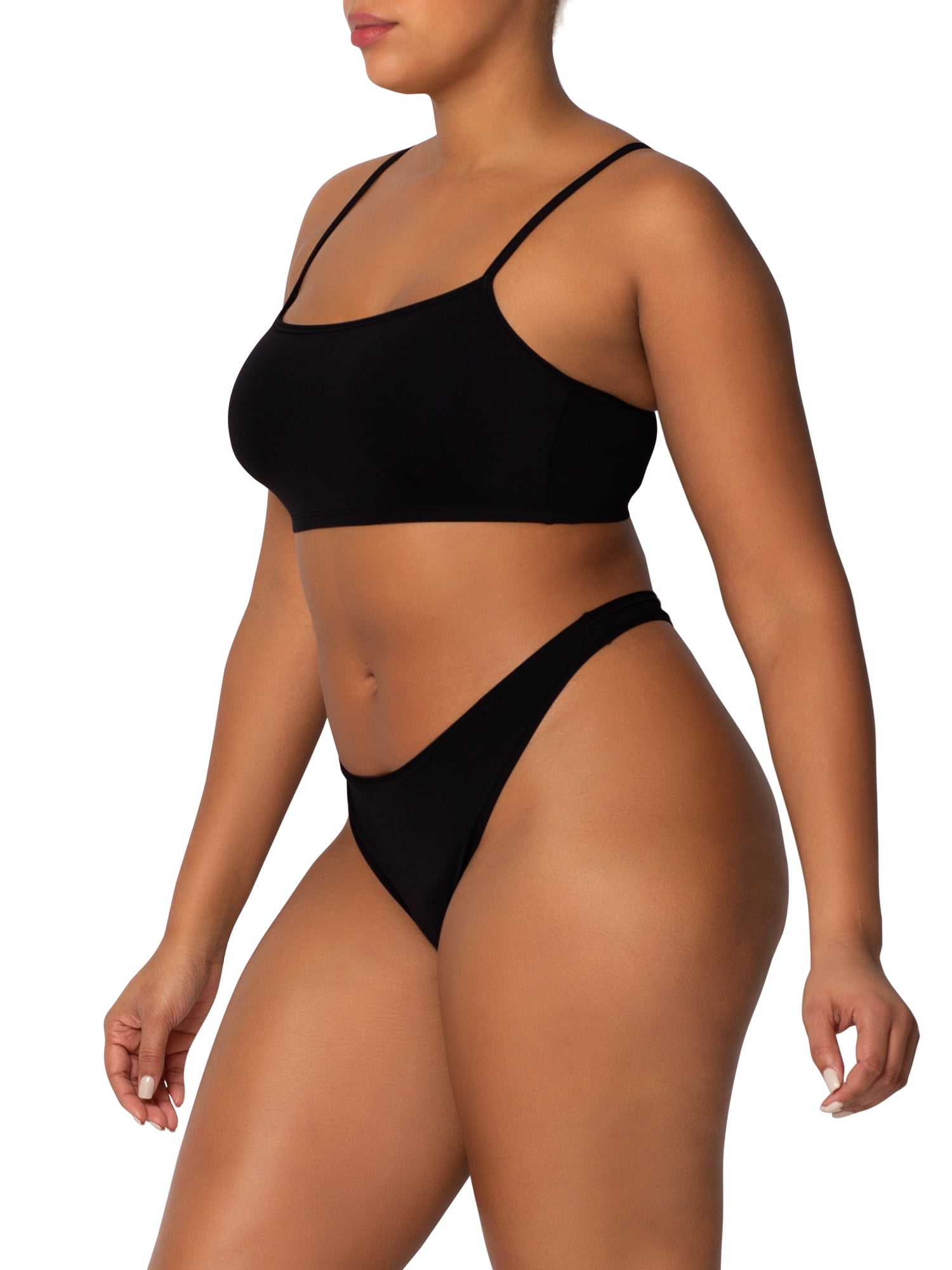 Smart & Sexy Women's Naked Dip Front Thong, 2-Pack, Style-SA1413S