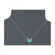 thumbnail image 3 of Collar Kendra Scott Ari Corazón Chapado en Oro de 14k con Turquesa, 3 of 3