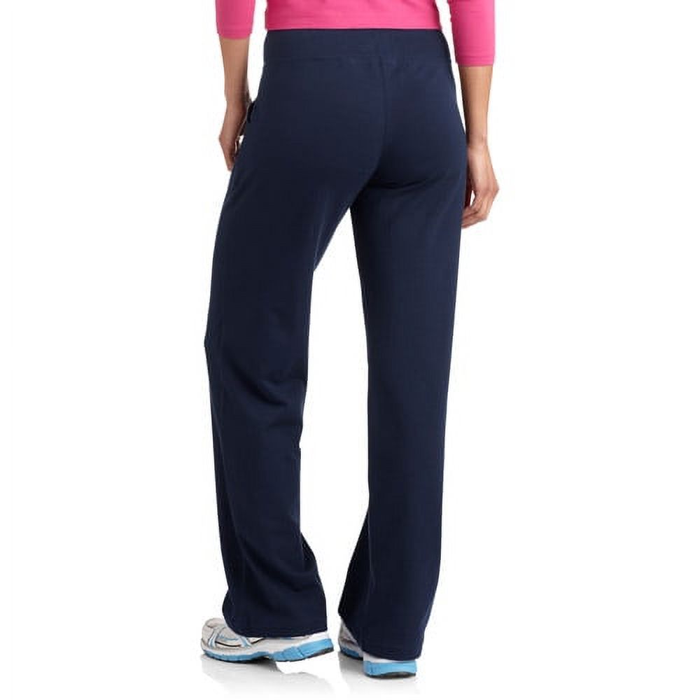 Danskin Now Women's Dri-More Core Athleisure Relaxed Fit Yoga Pants Available in Regular and Petite - image 2 of 2