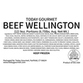 thumbnail image 3 of Today Gourmet Beef Wellington Frozen (12) 9oz. Portions, 3 of 10