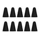 thumbnail image 1 of Sidaley 10 piezas de tapas de plumín, práctica funda de punta de bolígrafo de capacitancia resistente al desgaste, funda de plumín de alta Electrónica Negro, 1 of 6