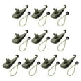 thumbnail image 4 of 10x Clips para lona, abrazaderas para lona con 10 cuerdas elásticas, sujetadores multiusos para tienda, soporte de Clips para pancartas, cubierta para Cordón Verde, 4 of 9