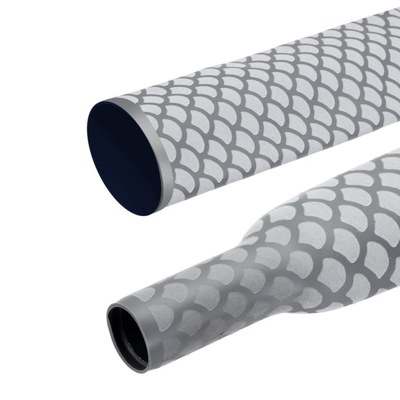 1.8:1 Heat Shrink Tubing for Fishing Rods,(Dia:45mm,3.3ft Gray)