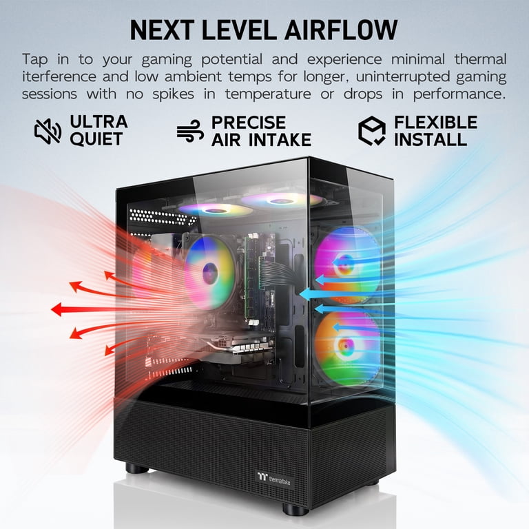 Budget Gaming PC Computers Desktop, Intel Core i7 up to 4.0GHz