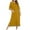 Yellow, variant on Kaemgyyd Housecoat for Women casual loose Zipper Front Robe 3/4 Sleeve Lounge dress color block Nightgown with Pockets