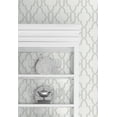 thumbnail image 3 of Wallquest, Inc. Luxe Haven Coastal Lattice Peel and Stick Wallpaper Harbor Mist, 3 of 10