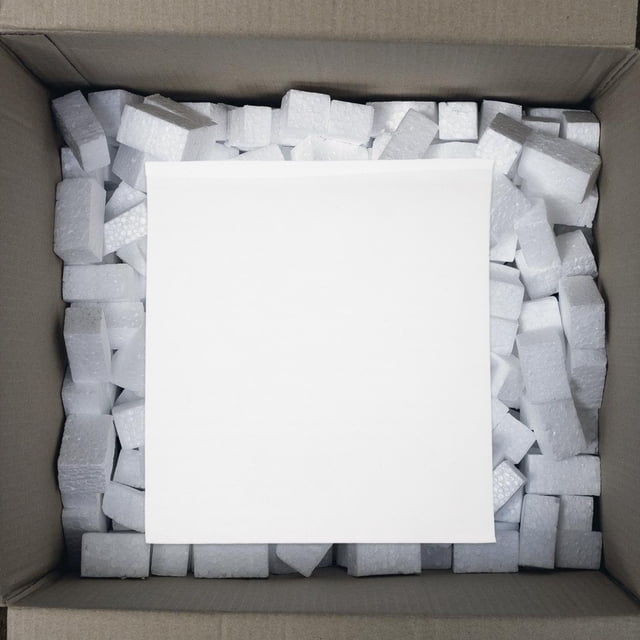 HIAKDOFT 100Pcs White Epe Rectangular Foam Wrap Bag For Dishes And Glassware Packing Protective Material 9.8x9.1x0.04In