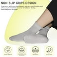thumbnail image 4 of Yoga Non Slip Socks 3 Pairs Pilates Socks with Grip Women Grip Socks for Ballet Barre Home Workout Hospital Size 5-10, 4 of 5