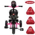 thumbnail image 3 of Triciclo para Niños Torreta con Luz y Sonido Ruedas de Eva Apto a partir de 2 Años Soporta hasta 20 kg - Rosa, 3 of 6