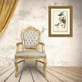 thumbnail image 3 of Audubon, John James 17x24 Gold Ornate Wood Framed with Double Matting Museum Art Print Titled - Blue Song Grosbeak, 3 of 4
