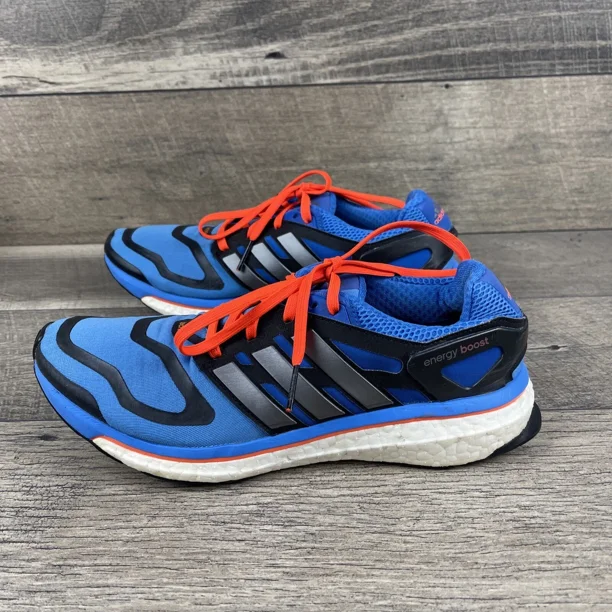 Ad-id-as Mens Energy Boost G96599 Blue Running Shoes Sneakers Size 9