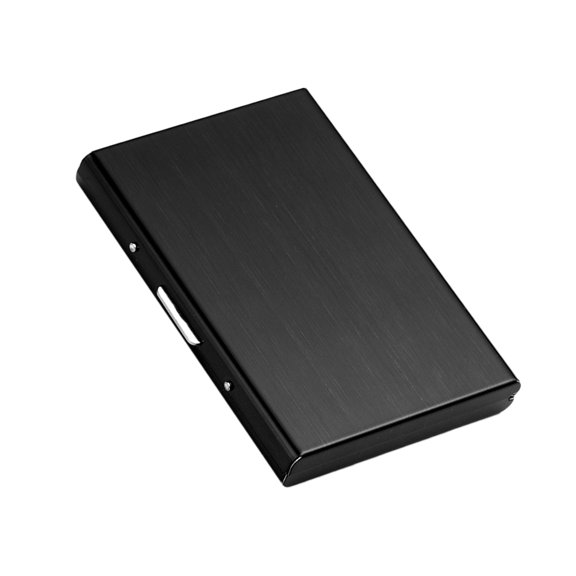 Tersarium Stainless Steel Business Card Holder Metal Case Credit Card Carrier for Men, Design
