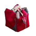 thumbnail image 1 of GINTBN Teapot Storage Bag Drawstring Storage Case Chinese Kung Fu Teaware Bag with Embroidery Portable Travel Tea Set Storage Bag Multi-Function Teacup Container 3.71 x 3.71 x 4.49 inch, 1 of 8