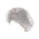 thumbnail image 2 of Minnieouse Manténgase a la moda y abrigado con una diadema de piel ligera para mujer Diadema de piel sintética Accesorio para el cabello gris claro, 2 of 6