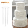 thumbnail image 3 of UPOUART White PP Cake Dowels for Tiered Cakes Support Rods Easy to Install and Trim to Desired Length 5 Sets, 3 of 8