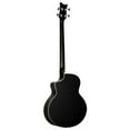 thumbnail image 2 of Ortega D7CE 4-String Acoustic Electric Cutaway Bass Guitar Satin Black, 2 of 5