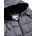thumbnail image 3 of Steve Madden Womens Puffer Jacket Quilted Parka Jacket Long Winter Coats with Faux Fur Lining, 3 of 7
