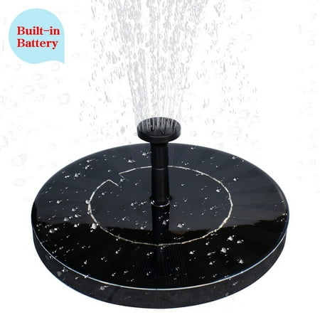 Solar Fountain Pump With Battery Backup 1 5w Upgraded Submersible Solar Fountain Pump With Battery Backup 1 5w Upgraded Submersible Water Panel Kit