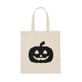 thumbnail image 4 of Pumpkin Canvas Tote Bag Designs | Halloween Trick or Treat Bag, 4 of 9