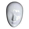 thumbnail image 2 of GUOOL DIY Face Mask Blank White Paintable Mask for Dance Party Fancy Dress Cosplay Unopen Eyes, 2 of 9