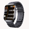 thumbnail image 1 of Reloj inteligente Yihou con detección de caídas para personas mayores con SOS Black, 1 of 9