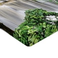 thumbnail image 2 of Ambesonne Thai Fitted Sheet, Huay Mae Khamin, Full Size, Green Brown, 2 of 3